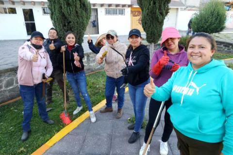 Encabeza Blanca Angulo jornada de limpieza en la Ciudad de las Niñas y los Niños imagen 2
