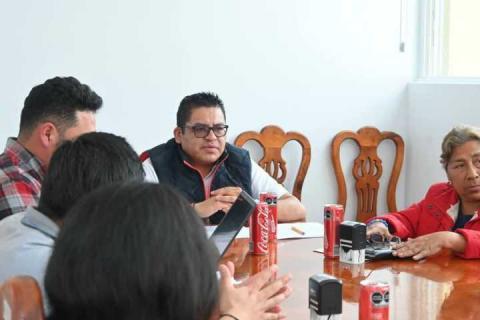 Omar Maldonado toma de protesta al presidente de comunidad de Guadalupe Tlachco En Santa Cruz Tlaxcala imagen 2