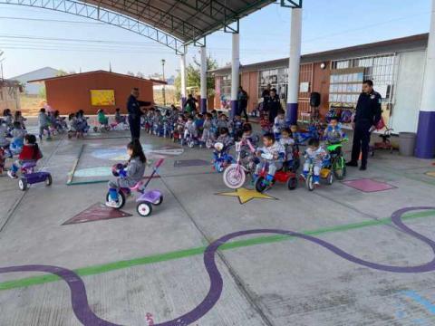 Concluye satisfactoriamente Jornada de Prevención del Delito y Educación Vial en instituciones escolares de Tepetitla imagen 3