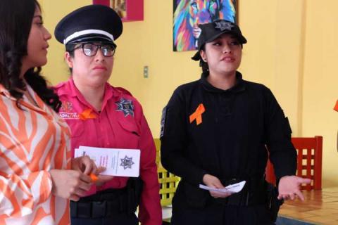 Policía de Papalotla emprende acciones de prevención contra la violencia de genero imagen 3