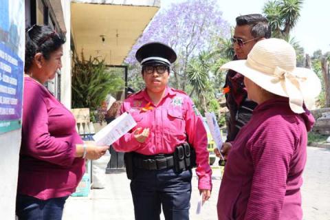 Policía de Papalotla emprende acciones de prevención contra la violencia de genero imagen 7
