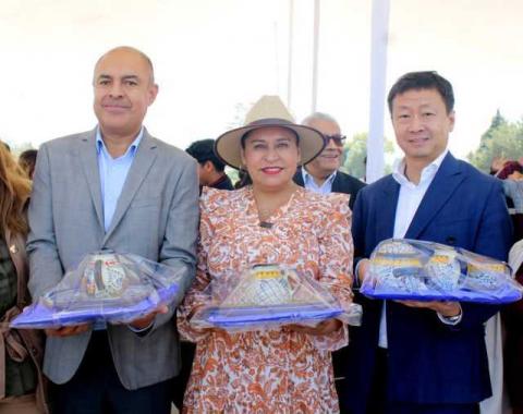 Recibe clave Cbtis de Xiloxoxtla y supervisan trabajos de laboratorio de alta tecnología imagen 3
