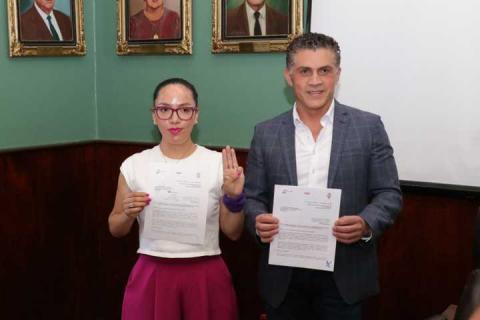 El Ayuntamiento de Tlaxcala recibe la iniciativa “3 de 3 contra la violencia” imagen 1
