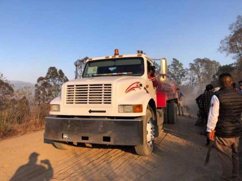 Se atienden dos incendios forestales en el municipio de Ixtacuixtla imagen 1