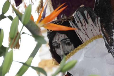 Saldo blanco registra Viacrucis en Chiautempan imagen 3