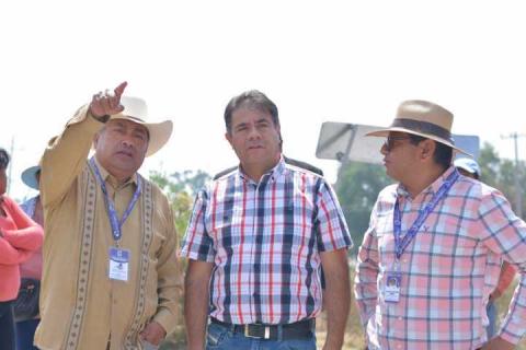 Supervisión de arranque de obras en localidades del municipio de Ixtacuixtla imagen 2