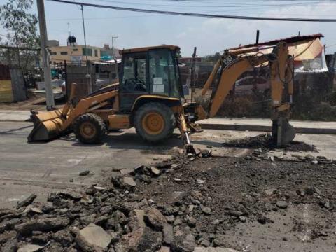Se continúan realizando labores de bacheo en Chiautempan imagen 6