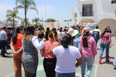 La prevención es responsabilidad de todos: Huactzinco participa en el “1er. Simulacro Nacional 2025” imagen 4