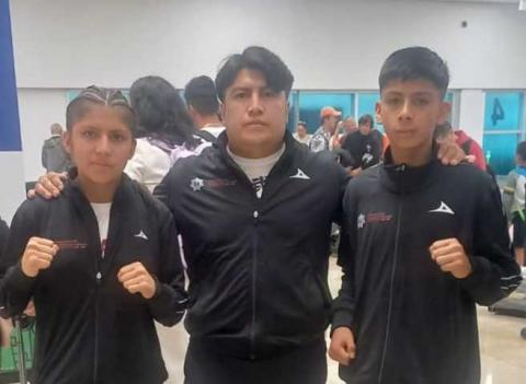 Dos atletas de Tetla logran una destacada participación en la Etapa Macroregional de la Olimpiada Nacional imagen 1