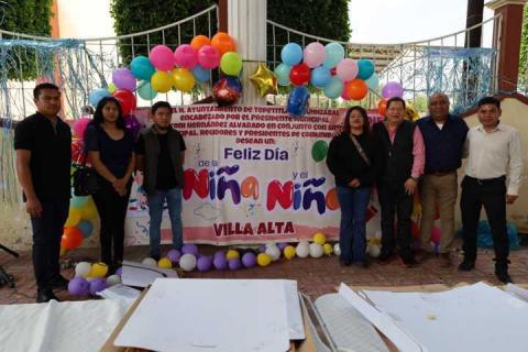 Alcalde de Tepetitla festejó el día del niño en cada comunidad imagen 16