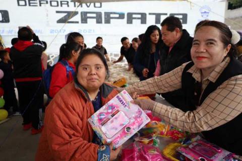 Alcalde de Tepetitla festejó el día del niño en cada comunidad imagen 7