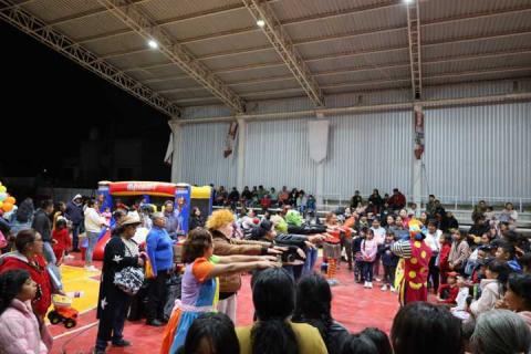 Alcalde de Tepetitla festejó el día del niño en cada comunidad imagen 19
