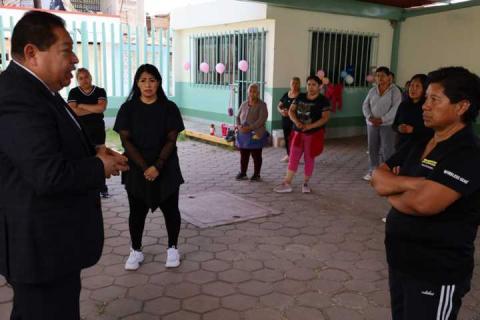 Inaugura alcalde de Tepetitla el grupo de ayuda mutua “Salud y Fuerza” imagen 1