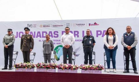 Encabeza SESESP “Jornada por la paz” en Tequexquitla imagen 2