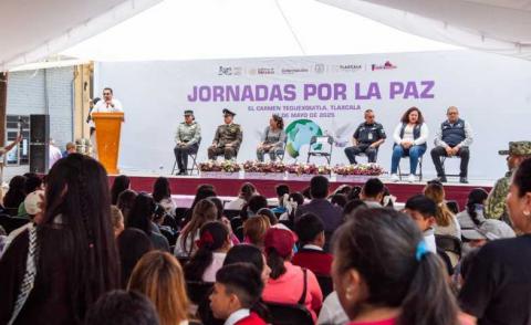 Encabeza SESESP “Jornada por la paz” en Tequexquitla imagen 4