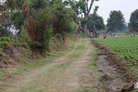 Gobierno Municipal de Tepetitla inicia desazolve de canales de riego imagen 1