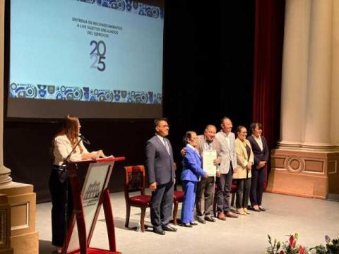 Reconocen al Ayuntamiento de Ixtacuixtla por su Compromiso con la Transparencia y Protección de Datos Personales imagen 1