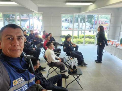 Rescatistas de Tetla reciben capacitación en el estado de México imagen 2