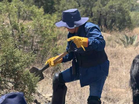 Supervisan avances del proyecto de conservación de suelo en Guadalupe Huexotitla, dentro del programa Alto Atoyac imagen 3