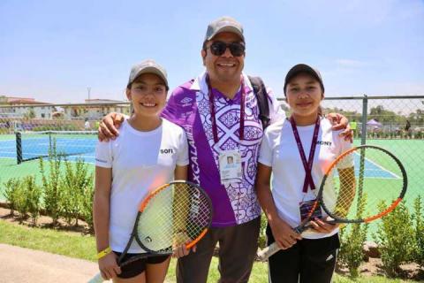 Elogian atletas el estadio de tenis de Soltepec, en Huamantla imagen 8