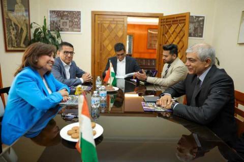 Gobernadora visita embajada de la India; concreta acercamiento con ese país imagen 3