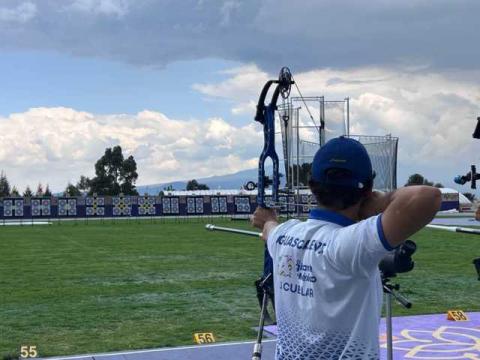 Ni la lluvia detiene a los mejores atletas de tiro con arco, en el mejor escenario para la Olimpiada Nacional 2025 imagen 1