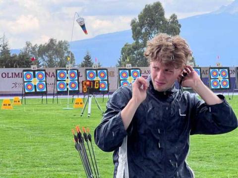 Ni la lluvia detiene a los mejores atletas de tiro con arco, en el mejor escenario para la Olimpiada Nacional 2025 imagen 2