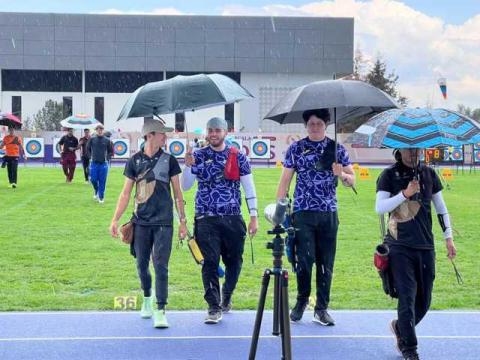 Ni la lluvia detiene a los mejores atletas de tiro con arco, en el mejor escenario para la Olimpiada Nacional 2025 imagen 6