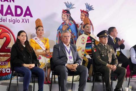 En un ambiente de fiesta e identidad se realizó la conmemoración de “La Gran Jornada Tlaxcalteca Del Siglo XVI” imagen 2