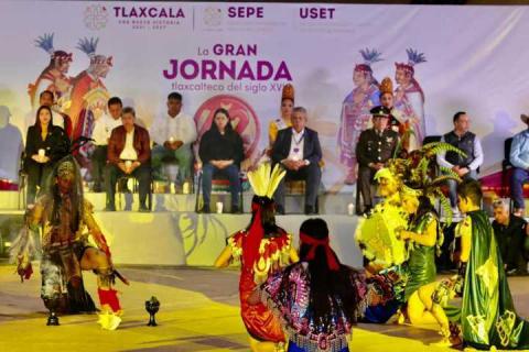 En un ambiente de fiesta e identidad se realizó la conmemoración de “La Gran Jornada Tlaxcalteca Del Siglo XVI” imagen 5