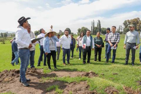 Supervisa presidente Alfonso Sánchez avances del proyecto de recuperación de la Laguna de Acuitlapilco imagen 3