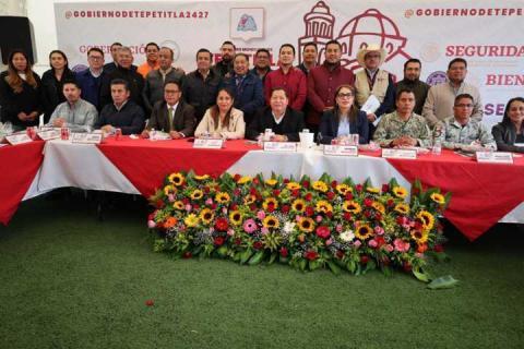 Tepetitla fue sede de la mesa de seguridad para la construcción de la paz regional e interestatal imagen 5