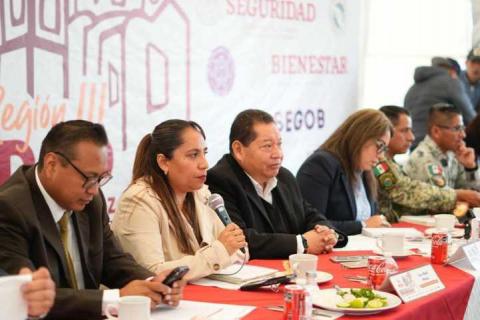 Tepetitla fue sede de la mesa de seguridad para la construcción de la paz regional e interestatal imagen 1