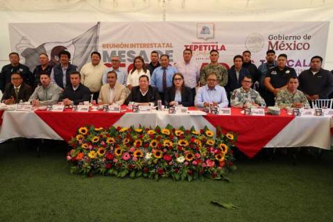 Tepetitla fue sede de la mesa de seguridad para la construcción de la paz regional e interestatal imagen 3