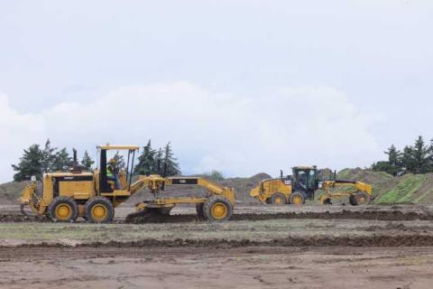 Constata Gobernadora avance del centro de distribución Walmart en Huamantla imagen 2