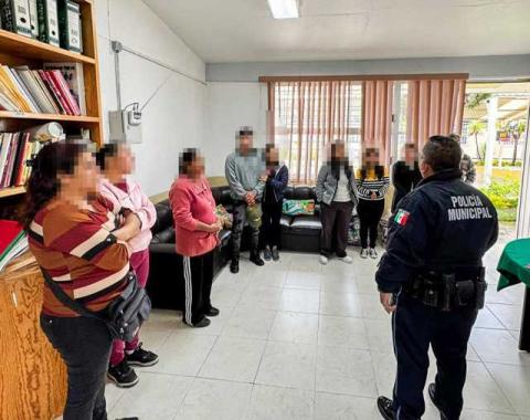 Policía de Chiautempan refuerza grupos vecinales en las comunidades imagen 3