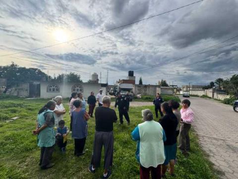 Policía de Chiautempan refuerza comunicación con grupos vecinales imagen 1
