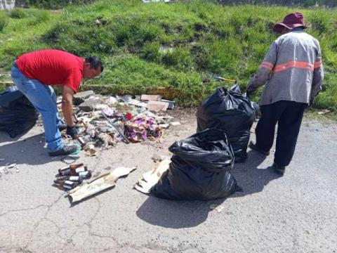 Exhorta Ayuntamiento de Chiautempan a evitar tirar basura en la vía pública imagen 1