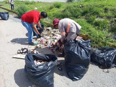 Exhorta Ayuntamiento de Chiautempan a evitar tirar basura en la vía pública imagen 2