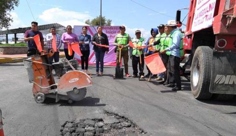 Inicia Rocío Meléndez programa de bacheo en Tlaltelulco imagen 13