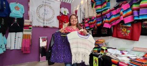 Con presentación de María León y Yahir, artesanos y tradición, inicia la Feria Nacional del Sarape Chiautempan 2025 imagen 4