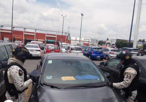 En Chiautempan se implementa operativo para detectar vehículos robados imagen 2