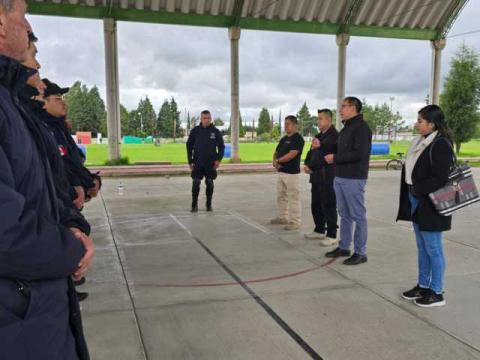 Profesionaliza Gobierno de Papalotla a cuerpo policial a través de programa de capacitación integral imagen 2