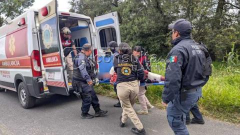 Hombre es hallado gravemente lesionado en terrenos de labor en Contla imagen 10
