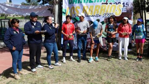 Huamantla vive la emoción de la tradicional Carrera de los Barrios 2025 imagen 9