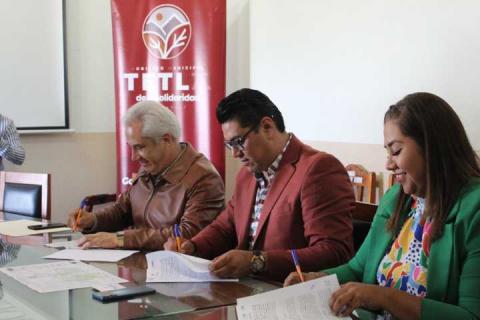 Firman acciones coordinadas para mejoras en el servicio de agua potable, en Tetla imagen 5