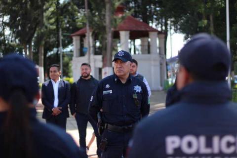 Alcalde de Tetla reconoce el esfuerzo y compromiso de los policías municipales imagen 2