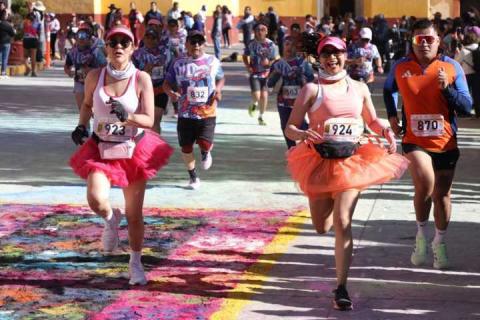 Huamantla se llena de alegría y emoción con la Carrera de Colores 2025 imagen 9