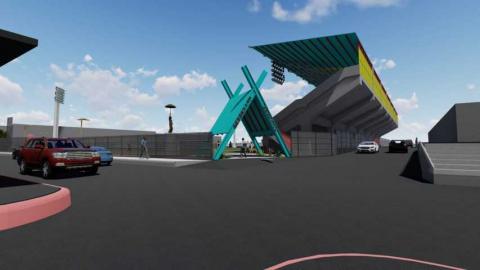 Presenta en Contla los avances del proyecto del nuevo "Centro Deportivo y Cultural Xopantla" imagen 1