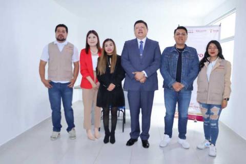 Inauguran en Contla el Centro de Atención de Becas para el Bienestar imagen 1